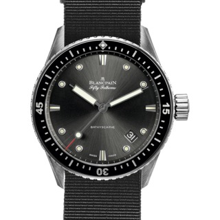 Swiss Luxury Replica Blancpain 50 Fathoms Bathyscaphe Steel 5000-1110-NABA Replica Watch